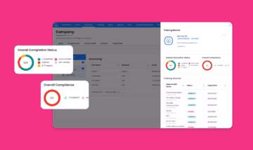 Training record screenshot company